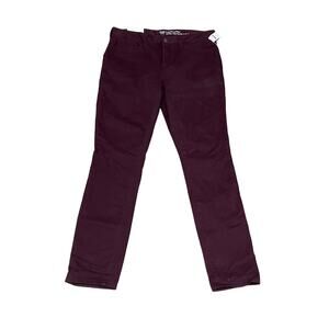 Gap, Skinny Chinos, Maroon,‎ Size 6, KB118